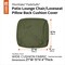 Classic Accessories Patio Lounge Back Cushion Cover, 21x15x4", Heather Fern 60-552-011101-RT - alternate 9